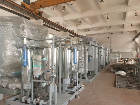 Fully automatic PSA nitrogen generator, Unattended, Remote control, Remote indicate  is based on pressure swing adsorption (PSA) technology