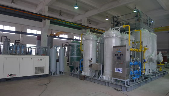 PSA Nitrogen generator, it’s pressure vessel with ASME certified, higher compliance,  better safety，Wider applica