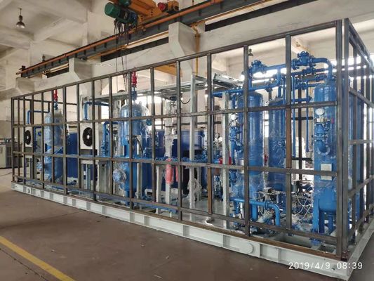 Custom Instrument Air Dryer Package Skid Mounted System 120SCFM