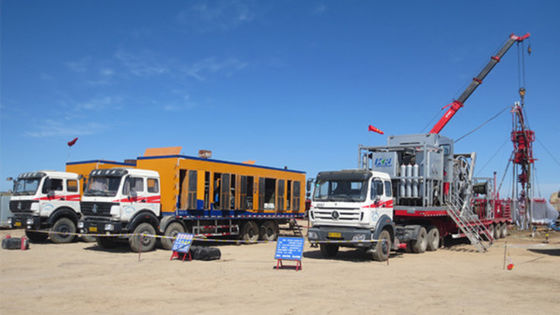 Onland Mobile Membrane Nitrogen Generator Equipment For Oil And Gas Projects Lightweight And Reliable MNG -1200/350Q