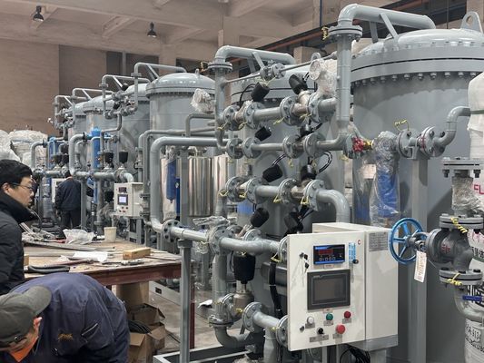 GASPU PSA Nitrogen Generator 1000nm3/H 99.999% Exported To TüRkiye Photovoltaic Cell Factory